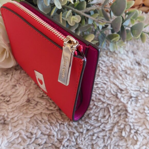 KATE SPADE Lucky Draw Small L-Zip Bifold Wallet - Picture 5 of 12